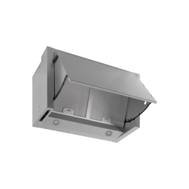 Caple INCH silver grey, slider controls, 285m3/h, W 600mm, C energy, filter CAP73CF 
