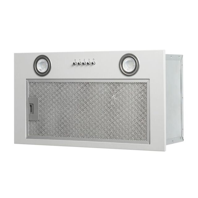 CDA CCA72SI Silver Ducted/Re-Circulating Canopy Extractor With 3 Speeds