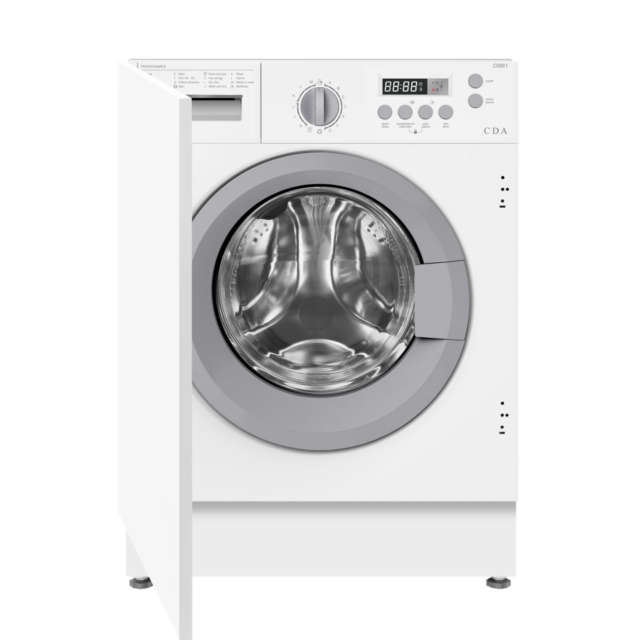 CDA CI981 Int washer dryer, 1400 spin speed, 8 + 6 kg wash load