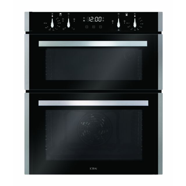 CDA DC741SS Built-under double oven, 3/4 functions , TC timer, SS trim