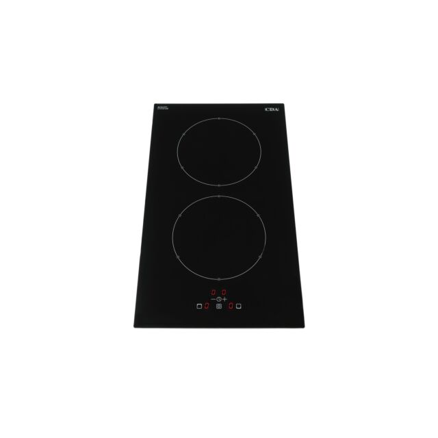 CDA HN3621FR 2 zone induction domino hob, front touch control, 9 PL