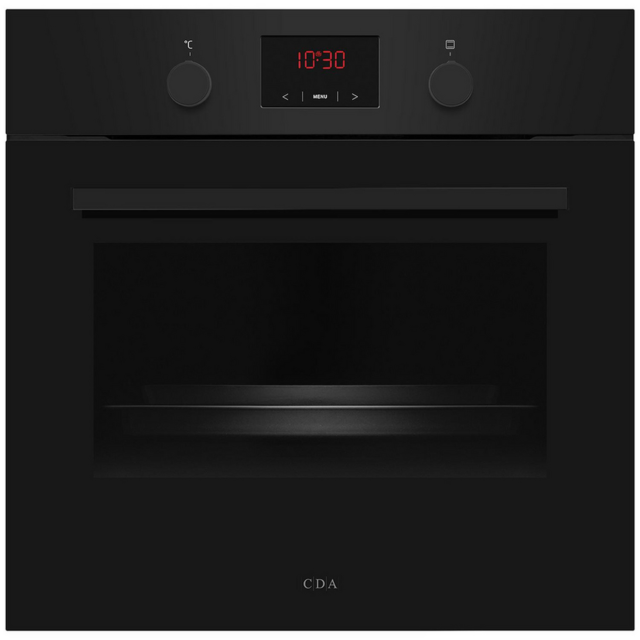 CDA SC030BL 59.5cm Built-In Electric Oven Black