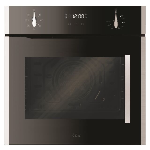 CDA SC621SS 59 ltr 7 FN fan oven TC timer , reversible side opening door