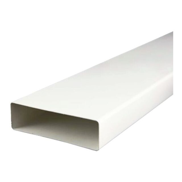 Elica 6R100R Rectangular 220 x 90mm Rigid Duct 1000mm Long