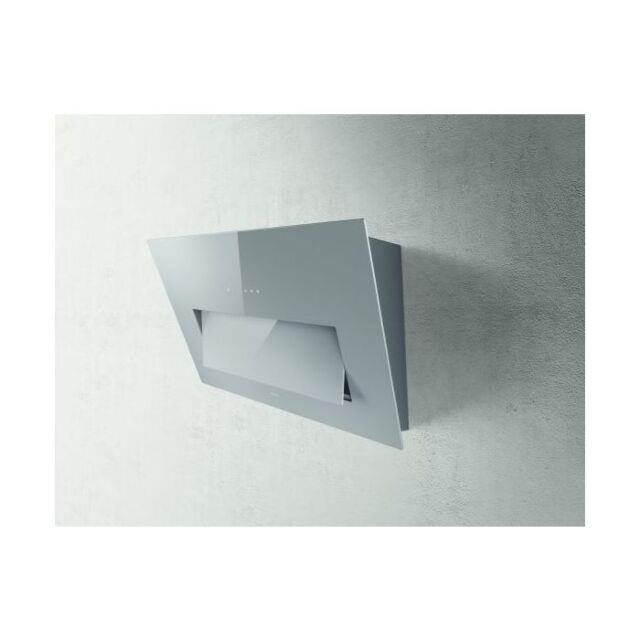 Elica BLOOM-STD-GR 85Cm Grey Bloom Chimney Cooker Hood For Ducted/Recirculating Ventilation