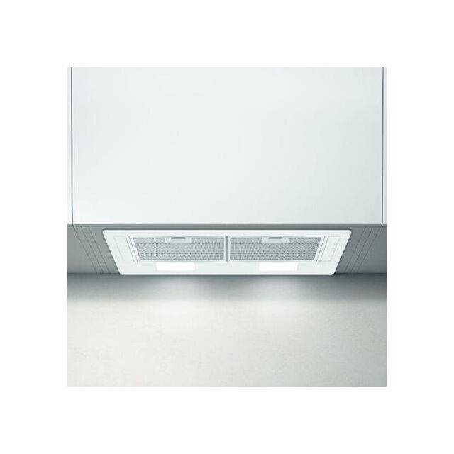 Elica ERA-LUX-WH-80 74Cm White Era Deluxe Canopy Cooker Hood With Led Lighting 