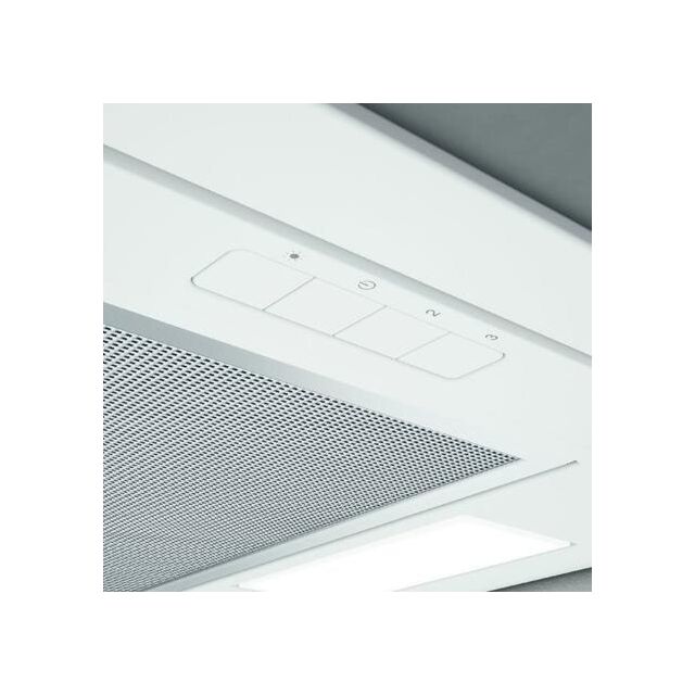 Elica ERA-LUX-WH-80 74Cm White Era Deluxe Canopy Cooker Hood With Led Lighting 