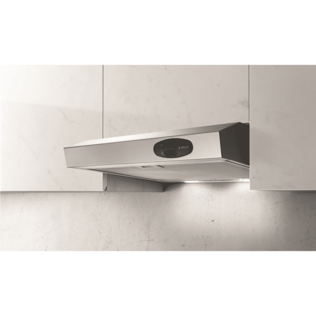 Elica KREA-ST-60-SS 60Cm Stainless Steel Conventional Hood With 3 Speed Control And Led Lighting