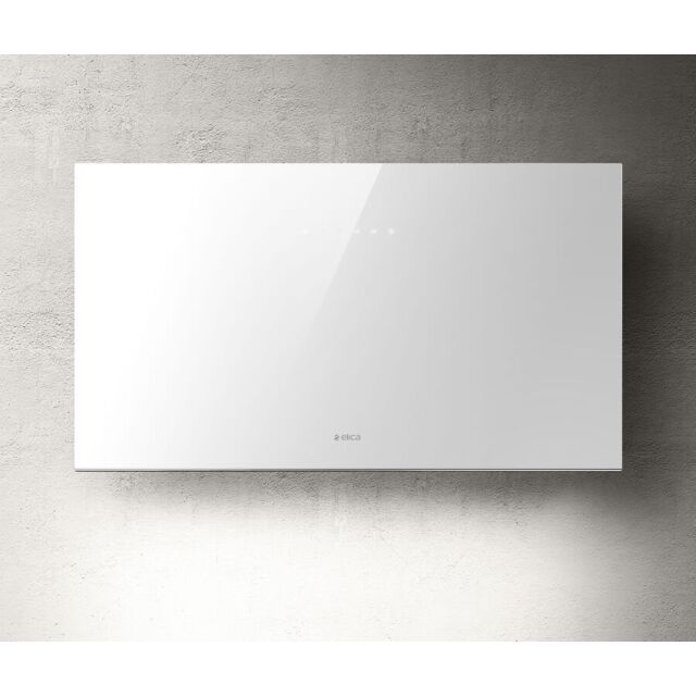 Elica PLAT-WH-55 55Cm White Wall Mounted Hood With 3 Speeds And 1 Boost Power Level 