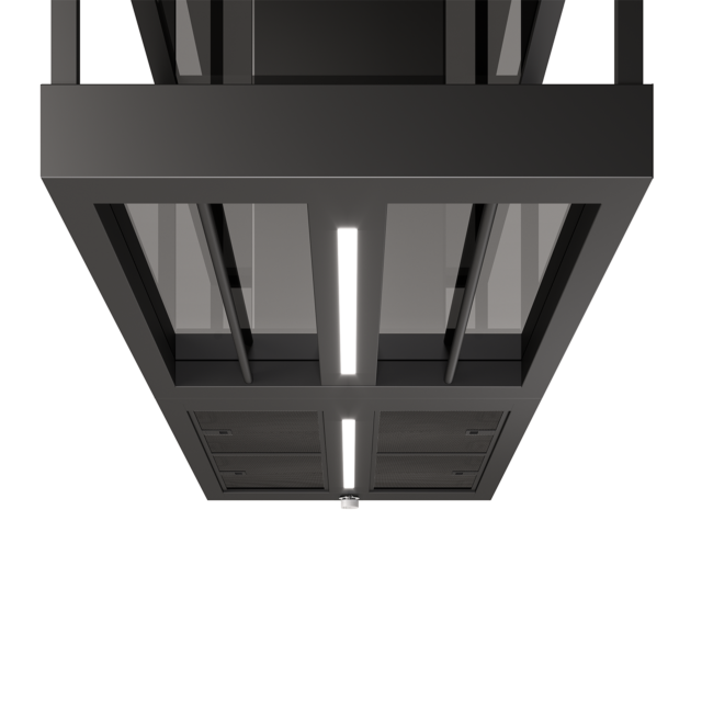 Faber 325.0606.131 T Shelf EV8 BK MATT (Black Matt, 180cm)