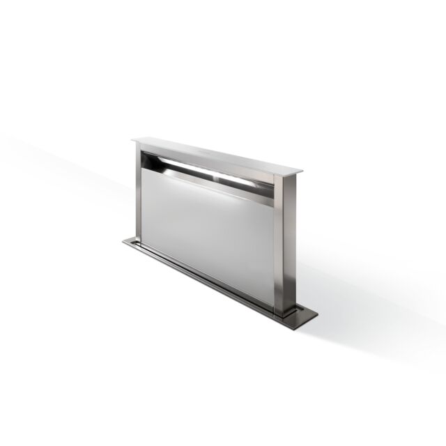 Faber 340.0571.083 Fabula Plus EV8+ WH A90 (White Glass / Stainless Steel, 90cm)