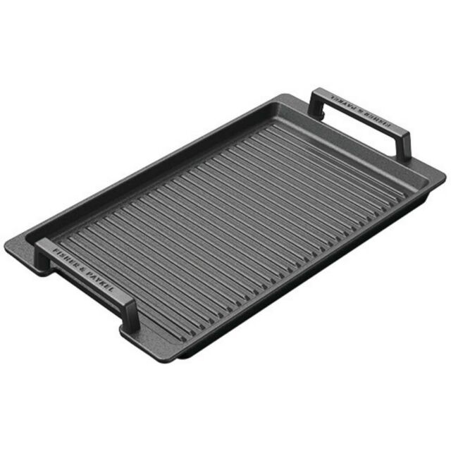 Fisher & Paykel GPRN Non Stick Enamel Ridged Griddle Plate for Induction