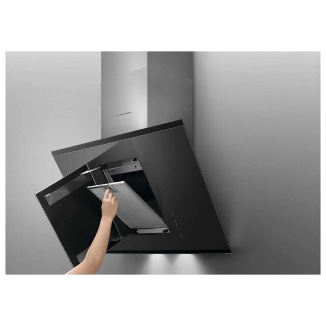 Fisher & Paykel HT90GHB2 900mm Wide 'Tilt' Chimney Hood