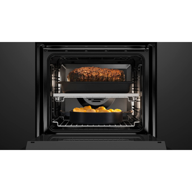 Fisher & Paykel Built-In Single Electric Oven - Steel
