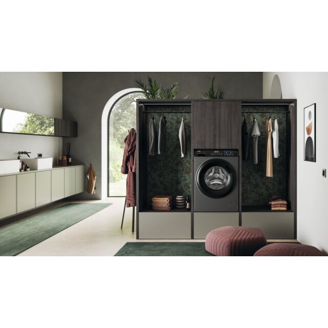 Haier HW100-B14939S8 10kg 1400 Spin Washing Machine - Graphite