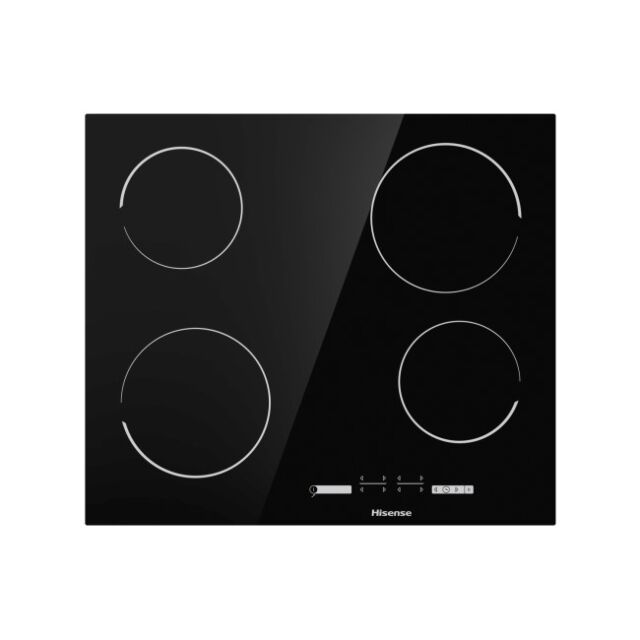 Hisense E6431C 59.5cm Ceramic Hob - Black