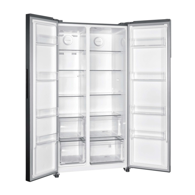 Hoover HHSBSO-6174XK-1 91cm 60/40 Frost Free American Fridge Freezer - Stainless Steel