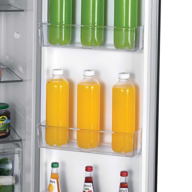 Hoover HHSBSO-6174XK-1 91cm 60/40 Frost Free American Fridge Freezer - Stainless Steel