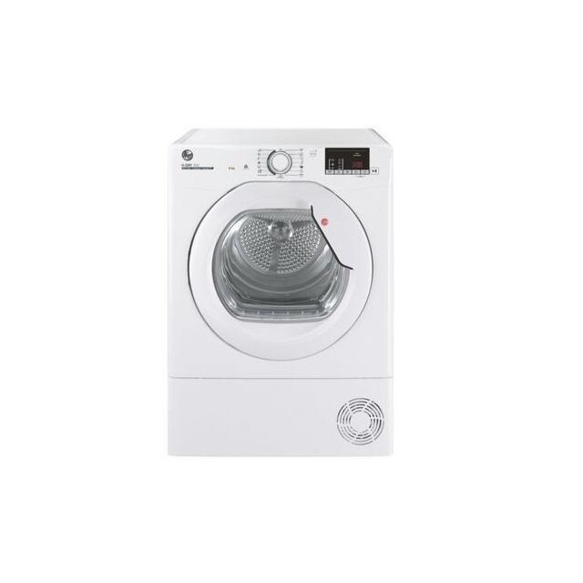 Hoover HLEC8DG 8Kg Hoover White Condenser Tumble Dryer With 4 Sensor Dry Options, Wifi Enabled, Easy