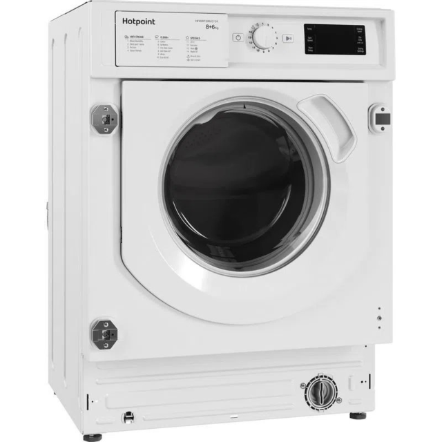 Hotpoint BIWDHG861484 59.50cm Built-In 8kg/6kg Washer Dryer