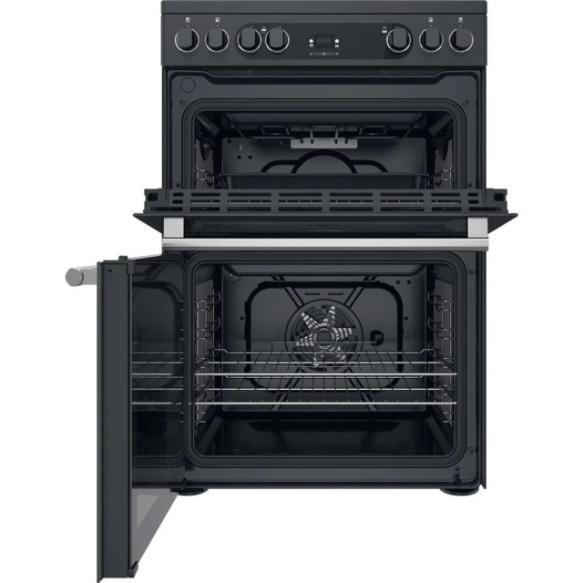 Hotpoint CD67V9H2CA Doublee Elect Cooker