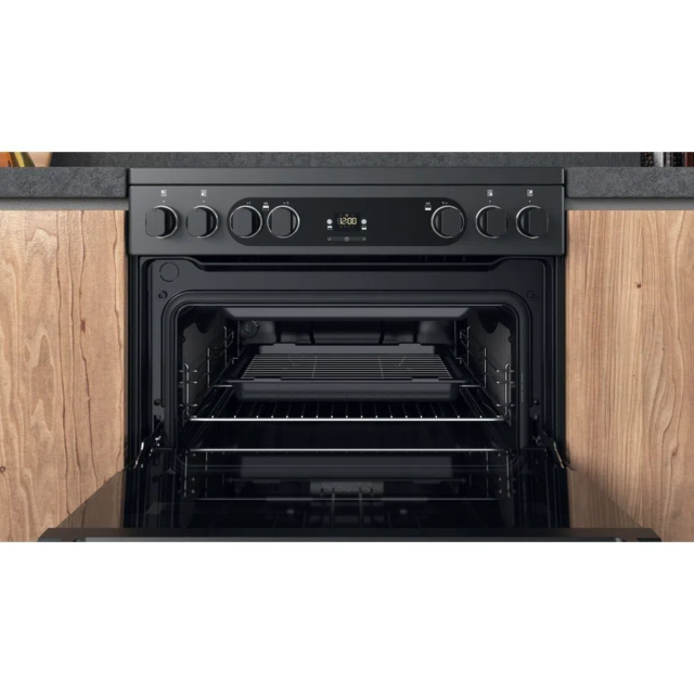 Hotpoint CD67V9H2CA Doublee Elect Cooker