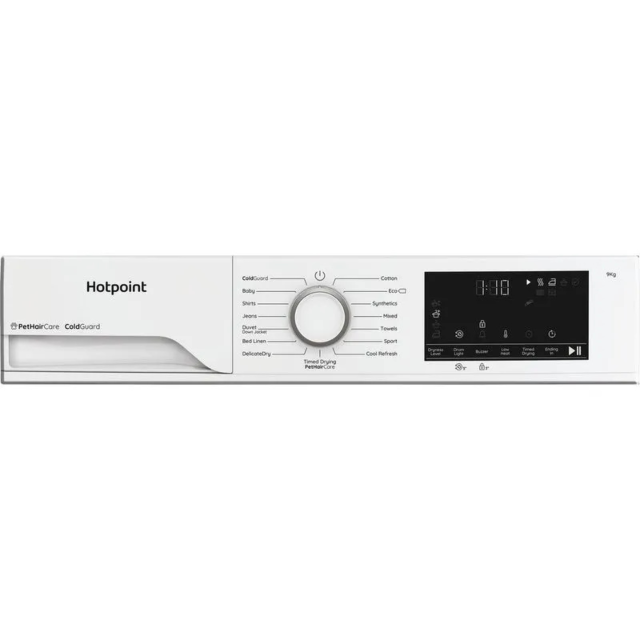 Hotpoint CHD93MWWSUK 9kg Heat Pump Tumble Dryer - White
