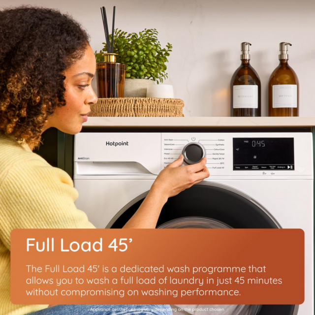 Hotpoint H 101B 10kg 1400 Spin UK Washing Machine