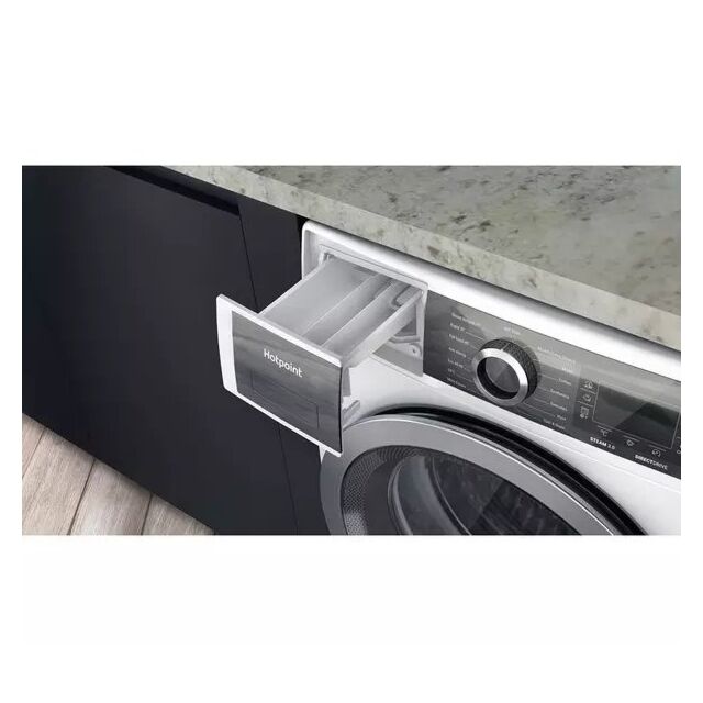 Hotpoint H6W845WBUK 8kg 1400 Spin Washing Machine - White