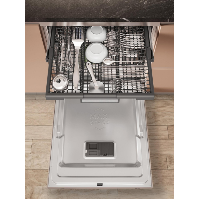 Hotpoint H7F HS51 X UK H7FHS51XUK Dishwasher - Silver - 15 Place Settings