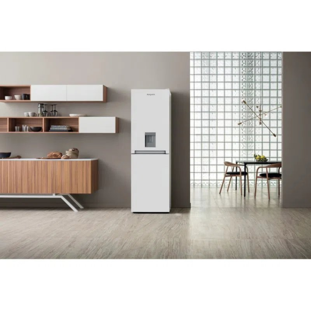 Indesit HBNF55181WAQUA 54cm 50/50 Frost Free Fridge Freezer - White