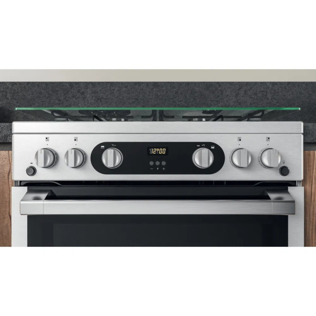 Hotpoint HDM67G0C2CX Double Gas Cooker