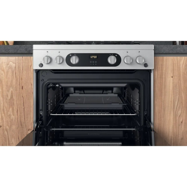Hotpoint HDM67G0C2CX Double Gas Cooker