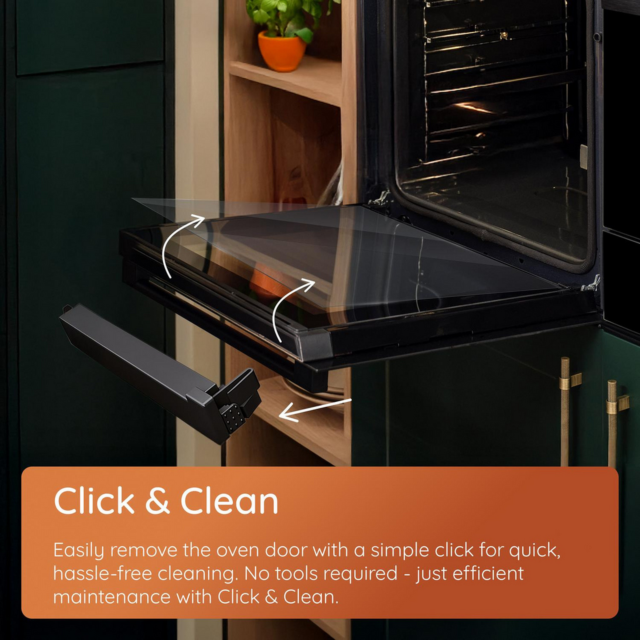 Hotpoint HO455HBUK 60cm Built In Electric Oven Black