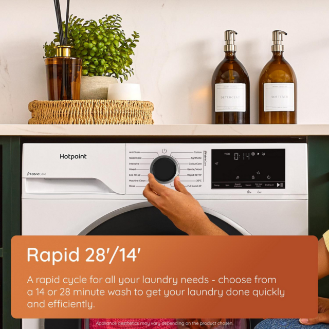 Hotpoint HP105ACAREUK 10kg 1351 Spin Washing Machine