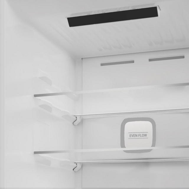 Hotpoint Dual No Frost Fridge Freezer 66.1cm Inox