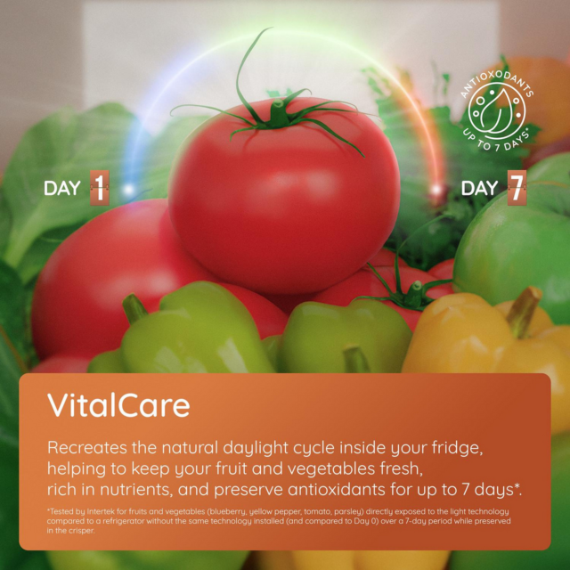 Hotpoint Dual No Frost Fridge Freezer 66.1cm Inox