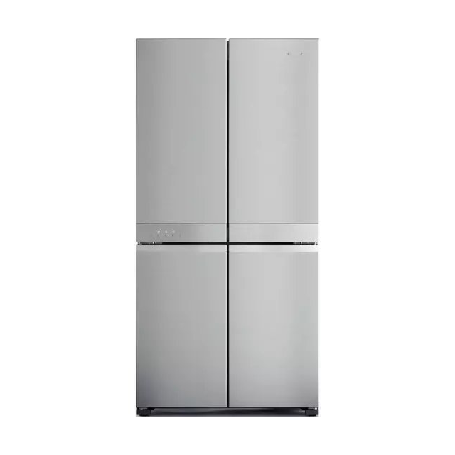 Hotpoint HQ9M2L 90.5cm Side By Side Fridge Freezer - Stainless Steel