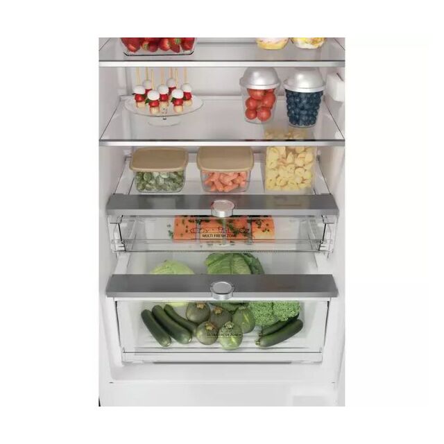 Hotpoint HTC20T321 54cm 70/30 Total No Frost Integrated Fridge Freezer - Sliding Hinge