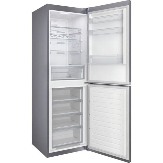 Hotpoint HTFC850TI1X1 59.5cm 50/50 Total No Frost Fridge Freezer - Graphite