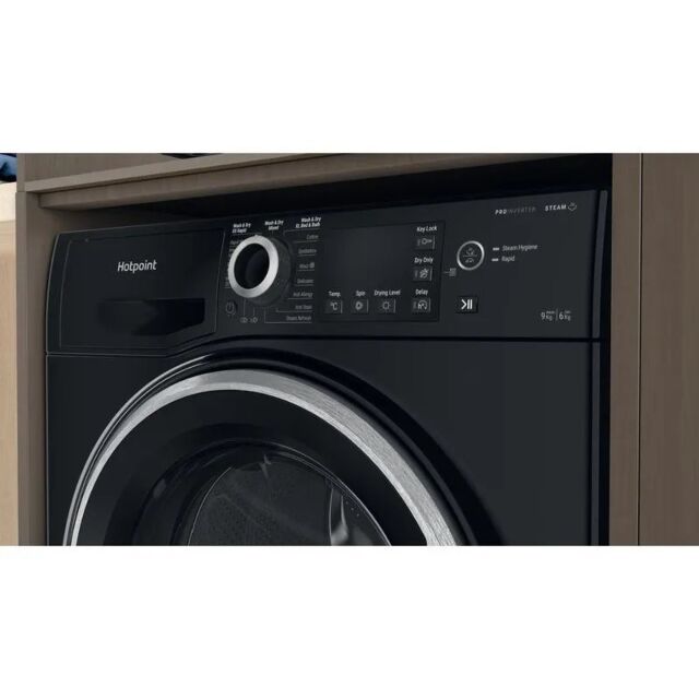 Hotpoint NDB9635BSUK 9kg/6kg 1400 Spin Washer Dryer - Black