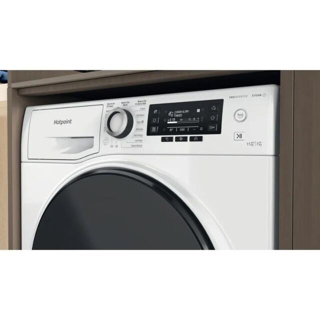 Hotpoint NDD11726DAUK 11kg/7kg 1400 Spin  Washer Dryer - White