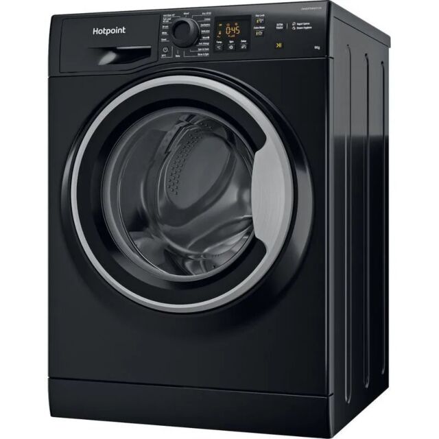 Hotpoint NSWM965CBSUKN 9kg 1600 Spin Washing Machine - Black