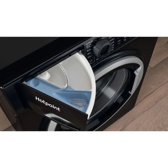 Hotpoint NSWM965CBSUKN 9kg 1600 Spin Washing Machine - Black