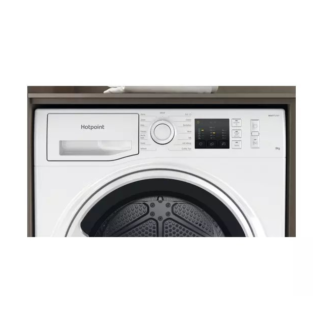 Hotpoint NTM1081WK 8kg Heat Pump Tumble Dryer - White