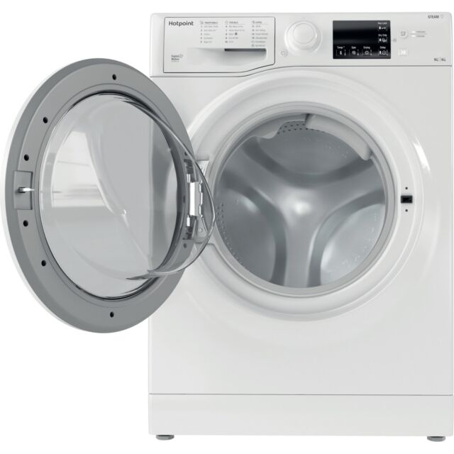 Hotpoint RDG 9643 W UK N Aquarius 9+6Kg 1400 Spin C/D Energy Digit Display Antistain