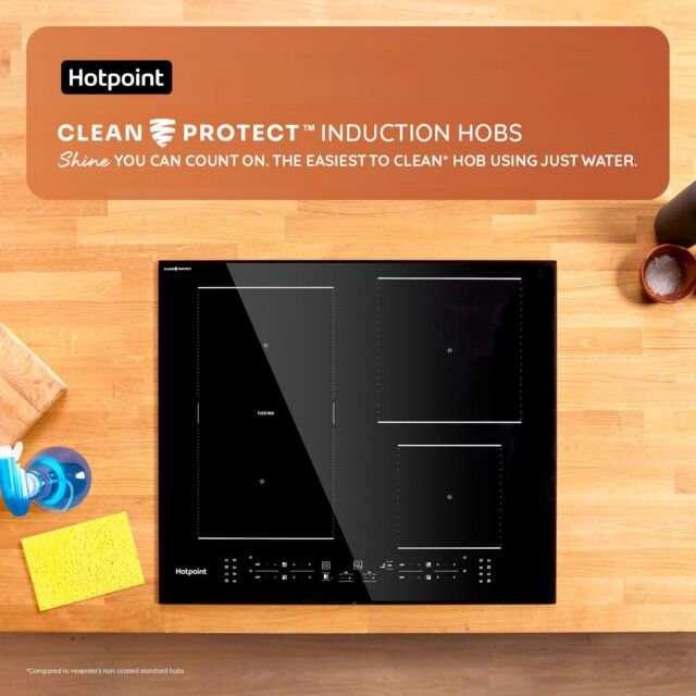 Hotpoint TS3560FCPNE 59.5cm CleanProtect Induction Hob - Black