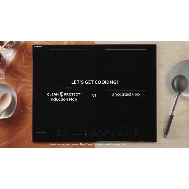 Hotpoint TS3560FCPNE 59.5cm CleanProtect Induction Hob - Black
