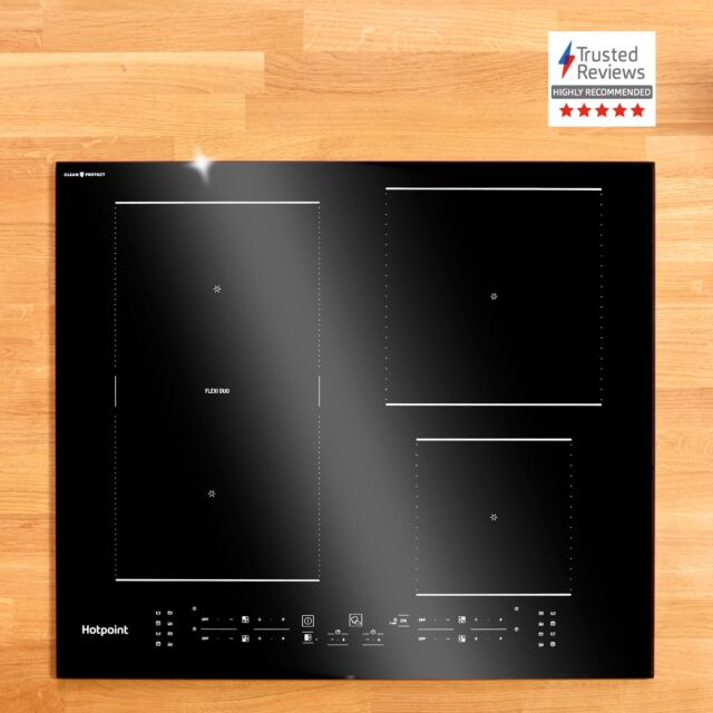Hotpoint TS6477CCPNE 77cm CleanProtect Induction Hob - Black