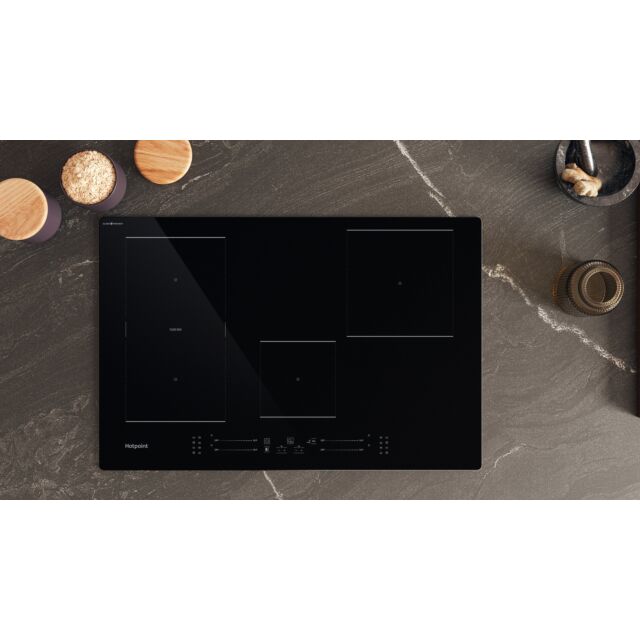 Hotpoint TS6477CCPNE 77cm CleanProtect Induction Hob - Black